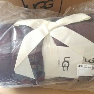 Ugg Duffield Throw Blanket Fleece Port
